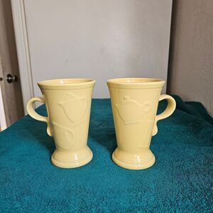 Fiesta Pedestal Mugs , 2 Pcs (No Bundle For Safety)